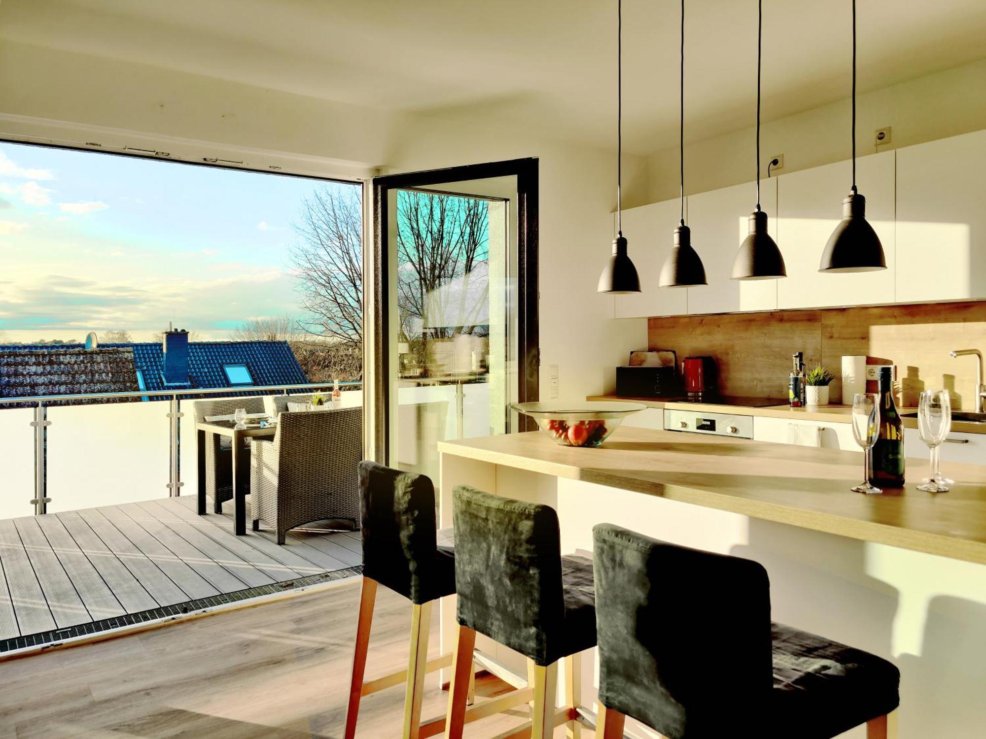Penthouse Mit Whirlpool Bei Hannover Burgwedel  Ngoại thất bức ảnh
